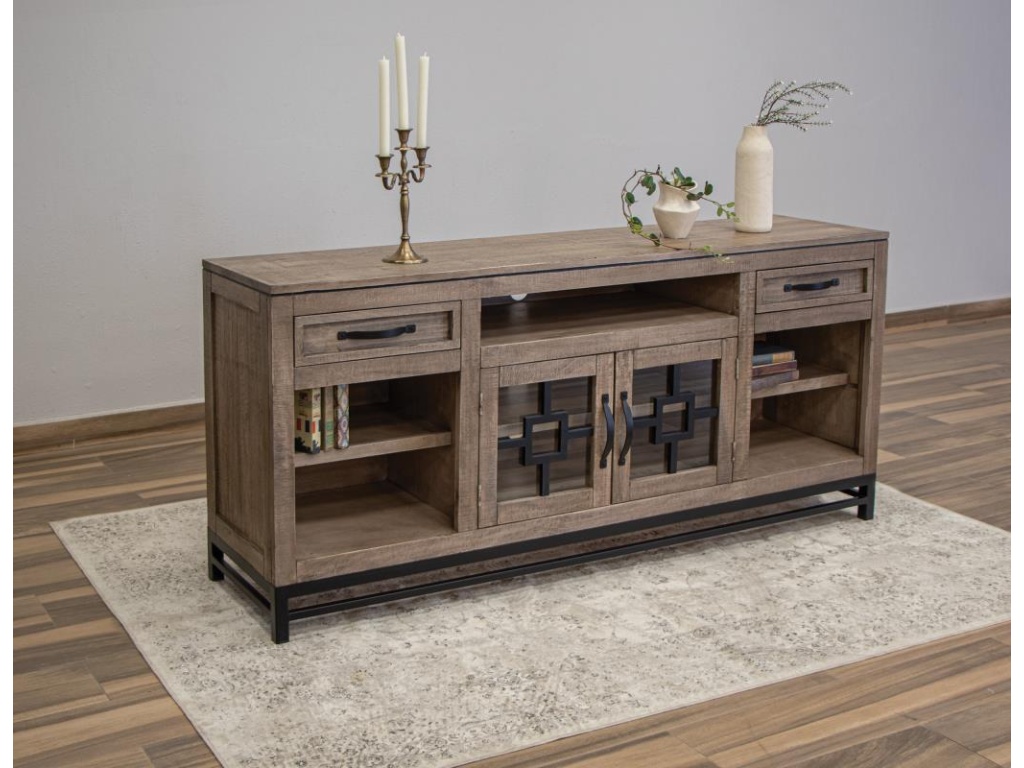 2 Drawer 2 Doors TV Stand - image 1