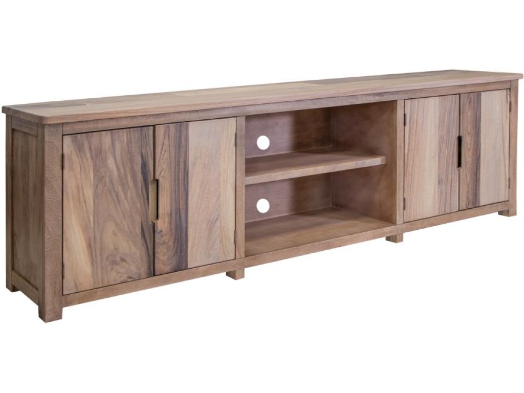 4 Door 93" TV Stand - image 2