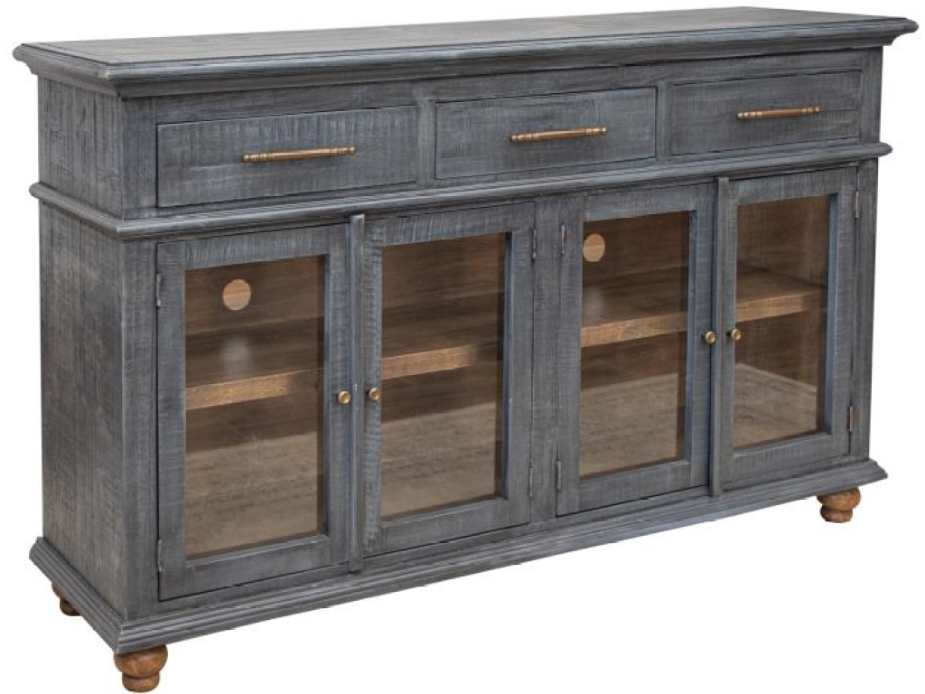3 Drawer 4 Door Console - image 2