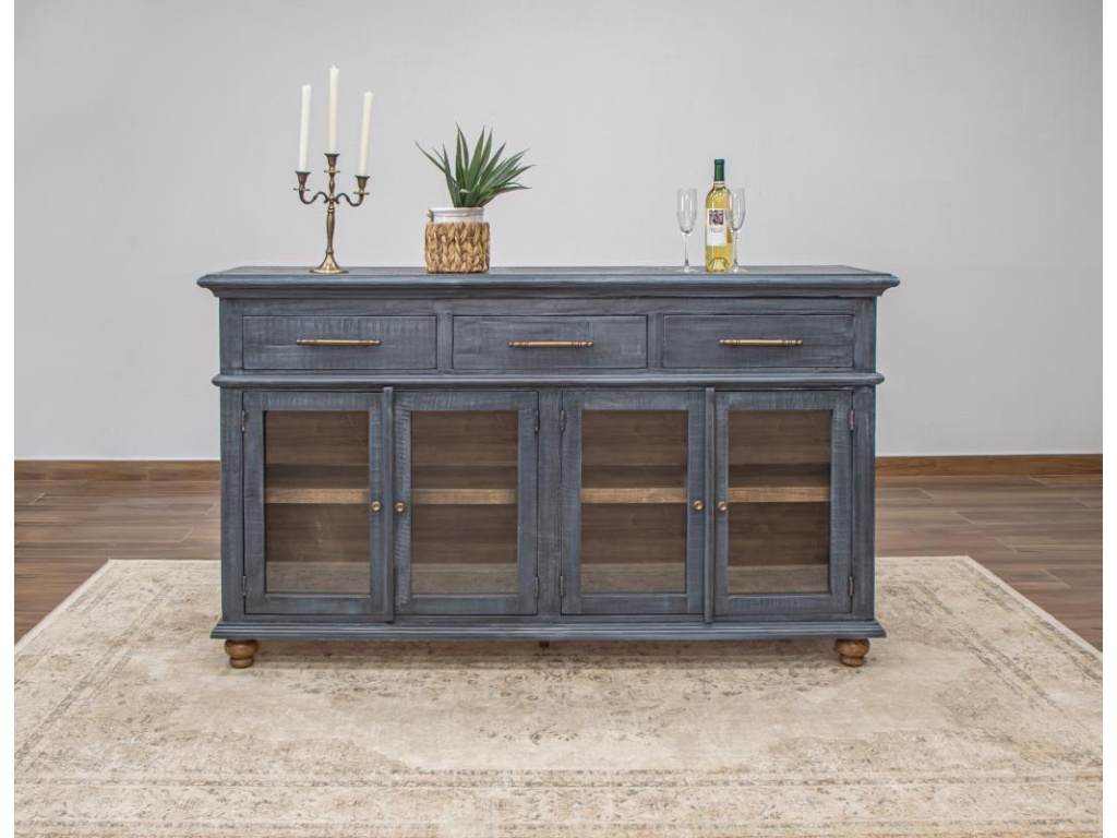 3 Drawer 4 Door Console - image 1