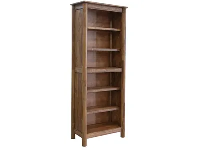 6 Wooden Shelves Bookcase