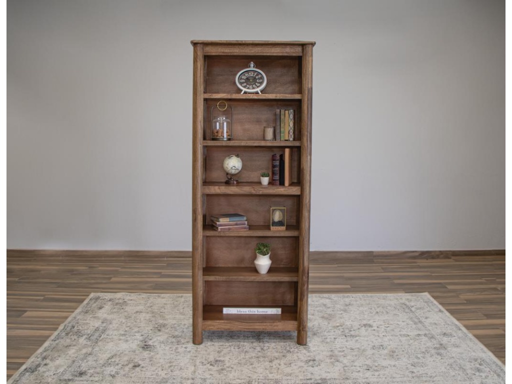 6 Wooden Shelves Bookcase - image 2