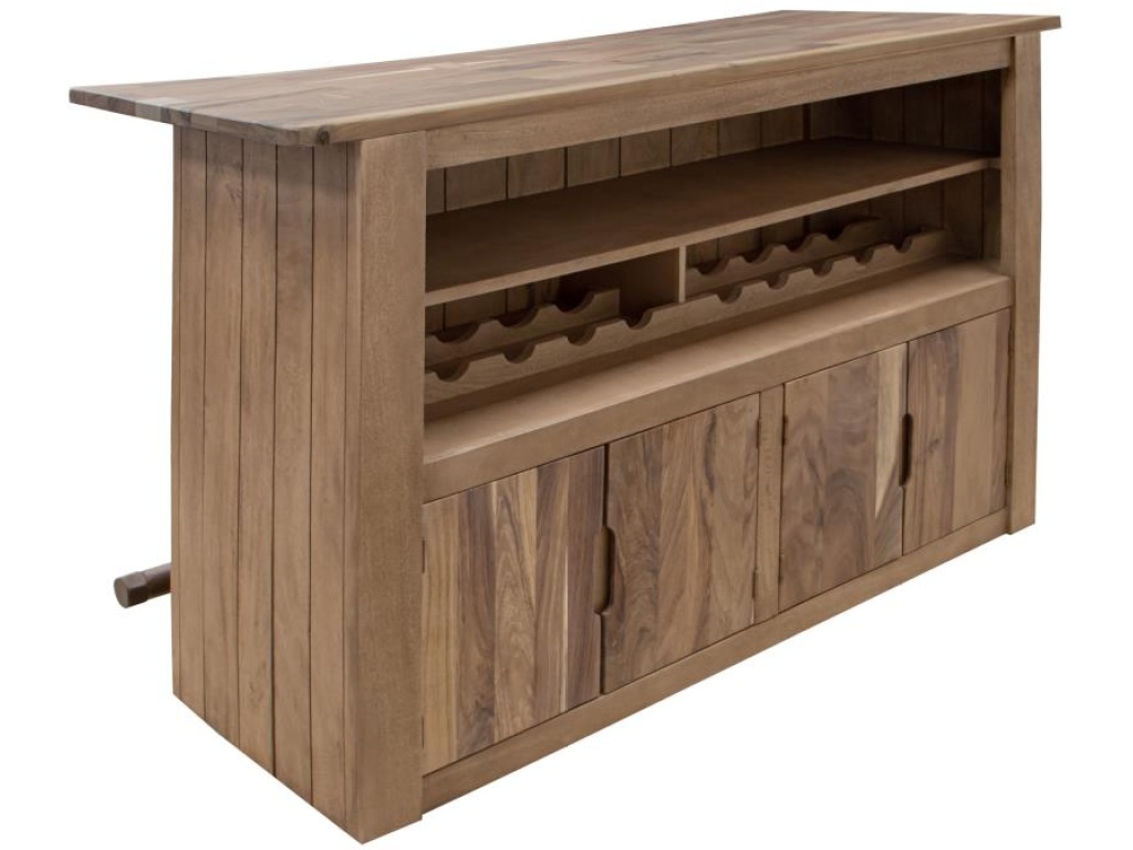 4 Door Wooden Bar - image 2