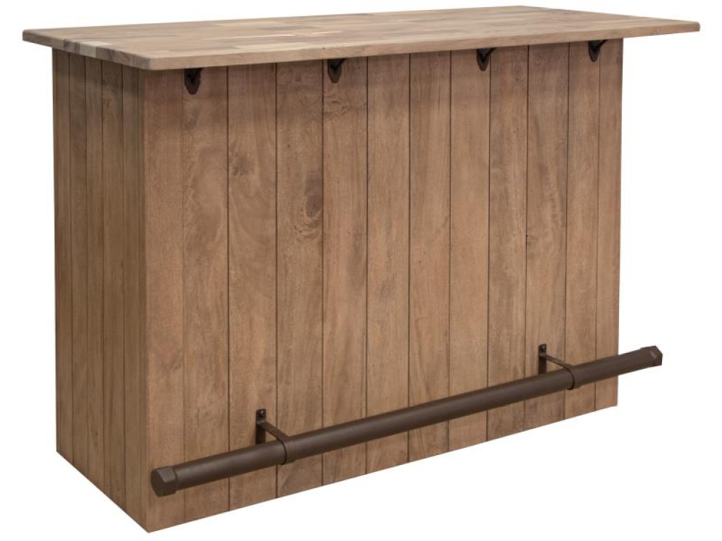 4 Door Wooden Bar - main image