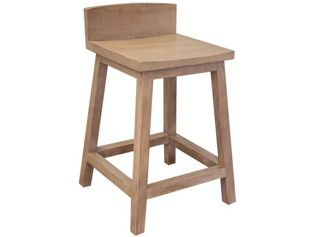 24" Wooden Barstool - main image