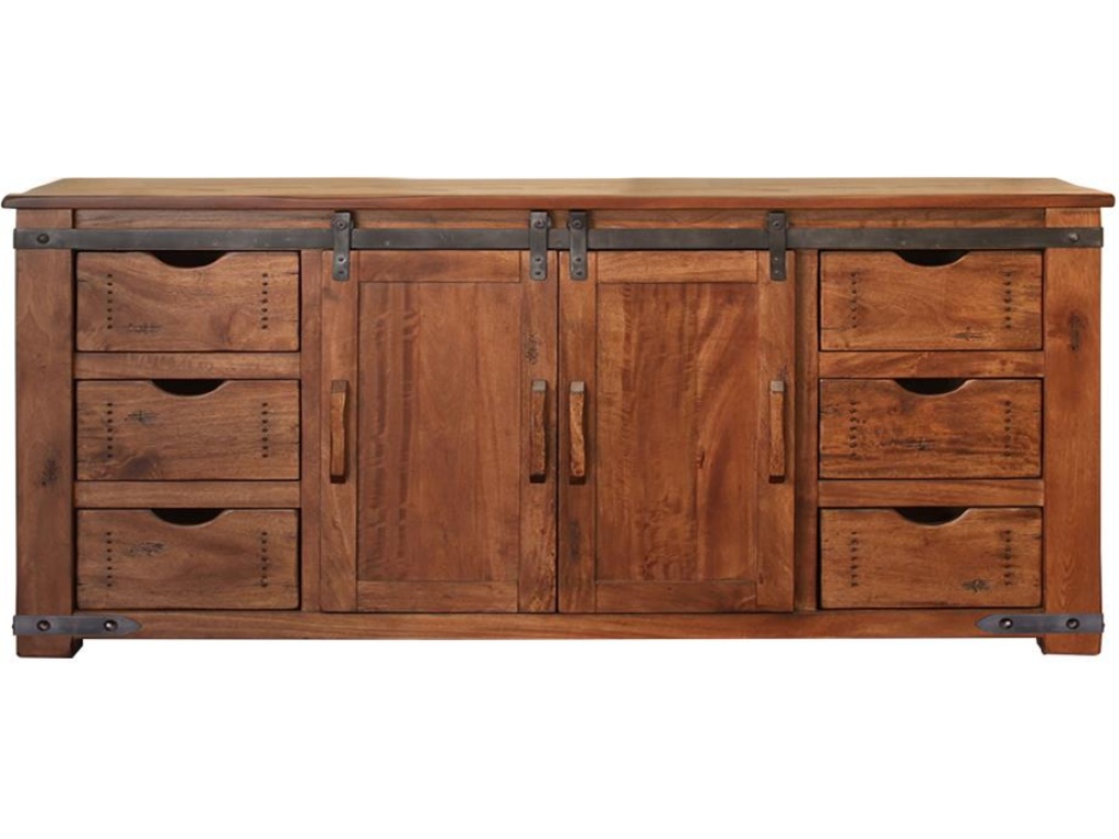 6 Drawer 2 Door 70" TV Stand - main image