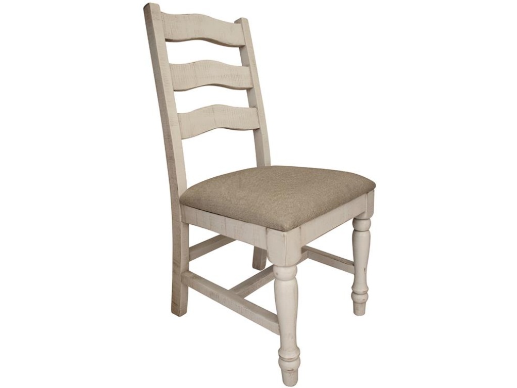 Upholstered Seat Wooden Chair - main image