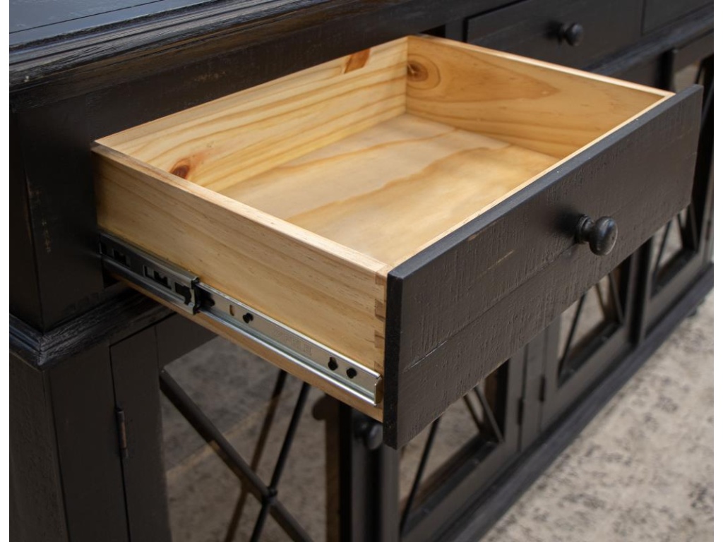 3 Drawer 4 Doors 70" Console - image 4