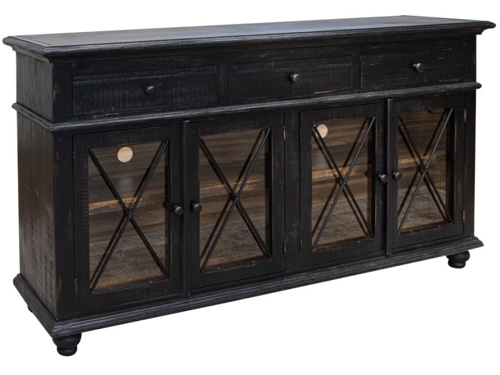 3 Drawer 4 Doors 70" Console - main image