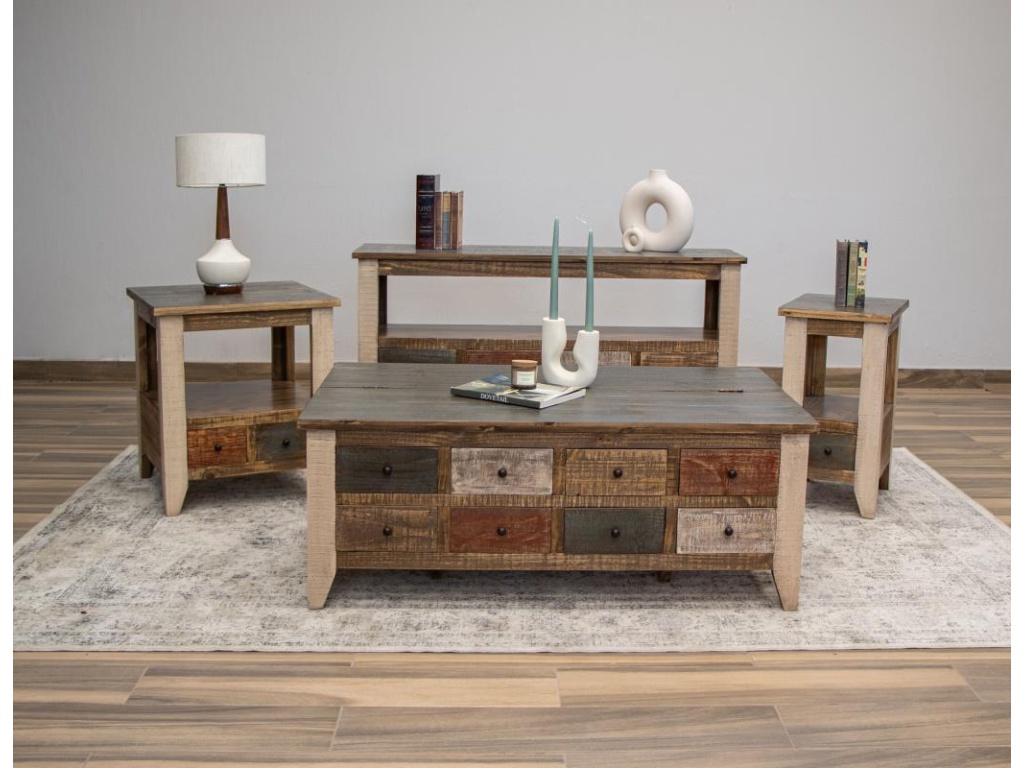 1 Drawer Chairside Table - image 1
