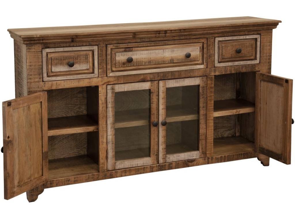 3 Drawer 4 Door Console - image 4