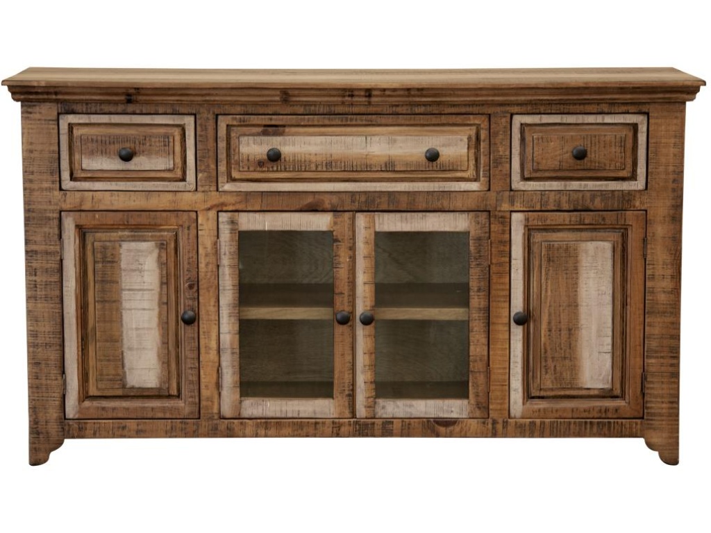 3 Drawer 4 Door Console - main image
