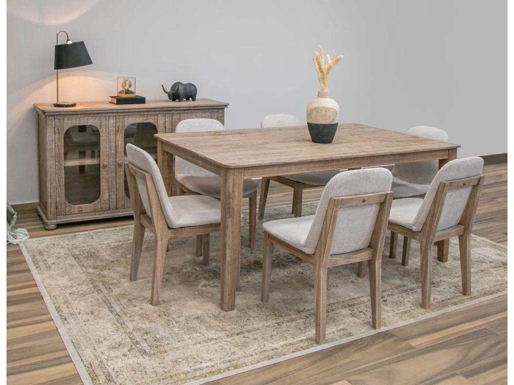 Upholstered Wooden Chair - image 1