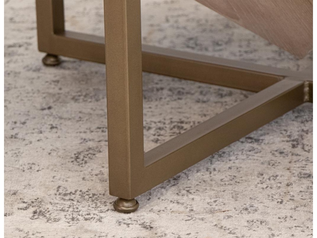 Metal Frame End Table - image 4