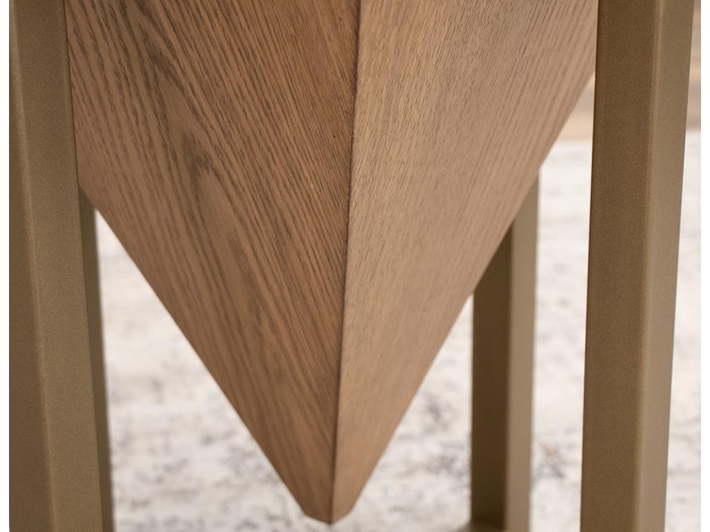 Metal Frame End Table - image 2