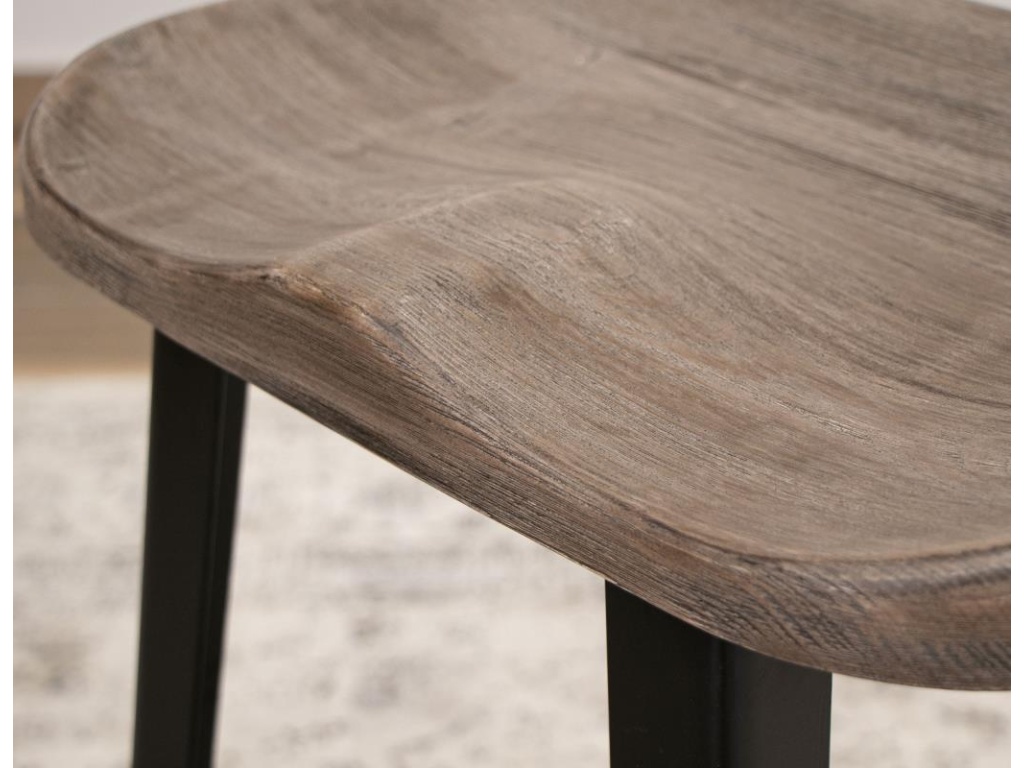 24" Wooden Stool - image 3