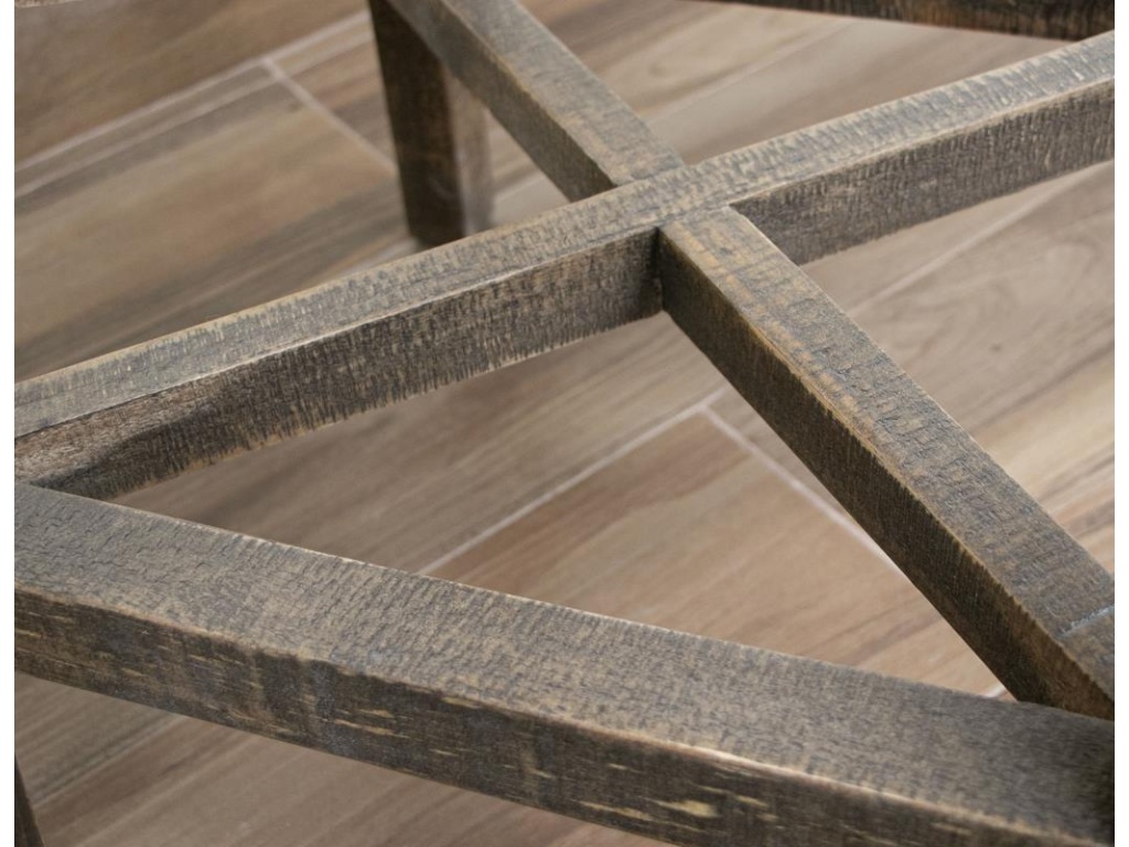 30" Wooden Stool - image 2