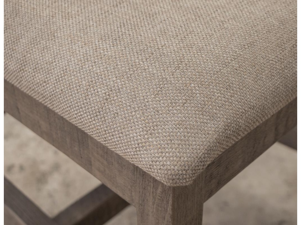 Upholstered Seat Wooden Chair - image 2