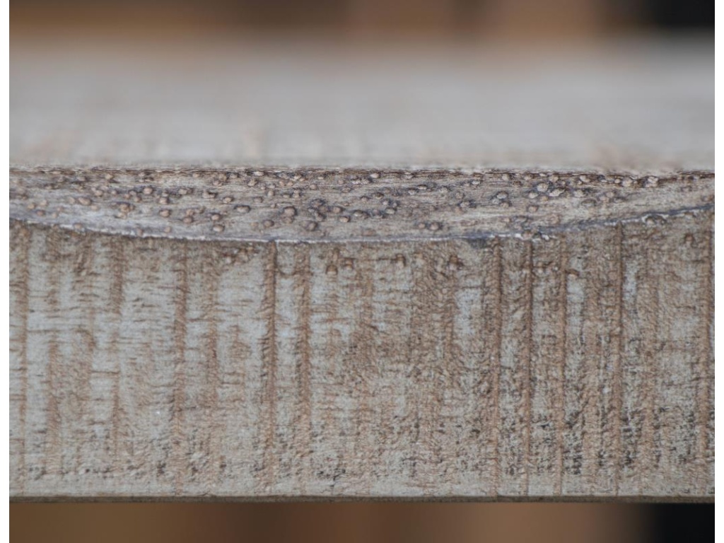Iron Base Chairside Table - image 2