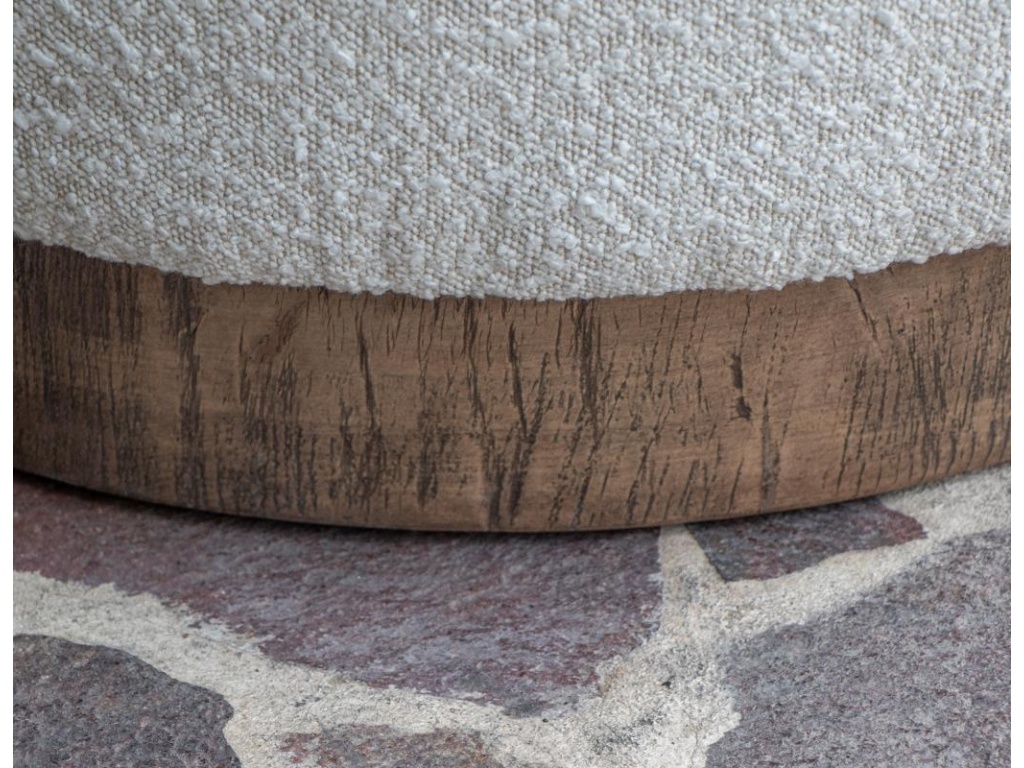 Wooden Frame & Base, Loveseat - image 4