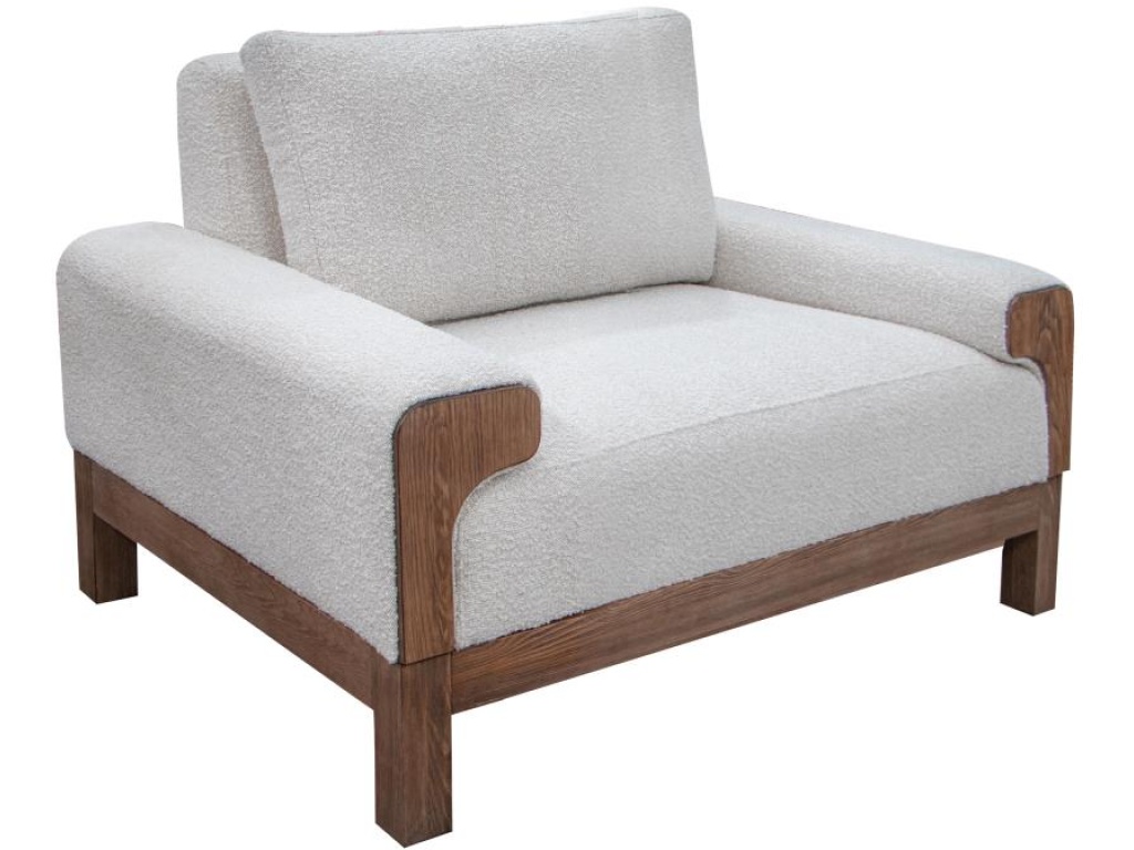 Wooden Frame & Base, Armchair - main image