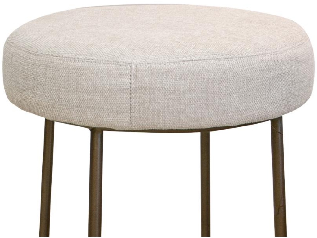 Wooden Frame & Metal Base, 24" Stool - image 3