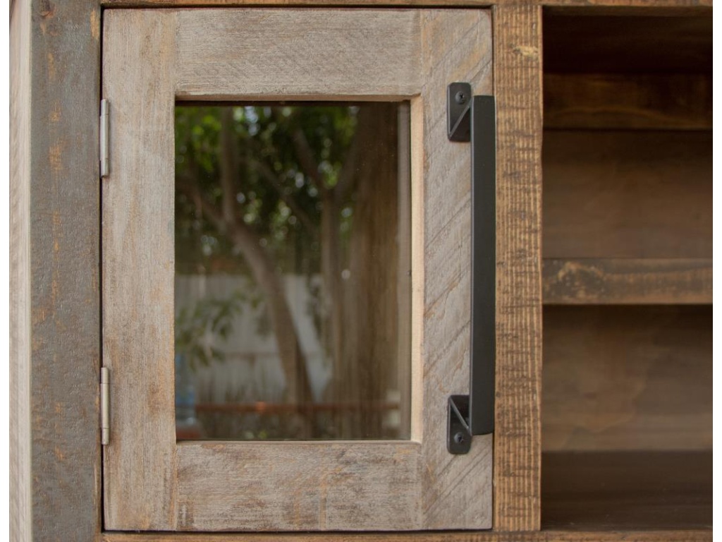 6 Drawer, 6 Doors Buffet & Hutch - image 3