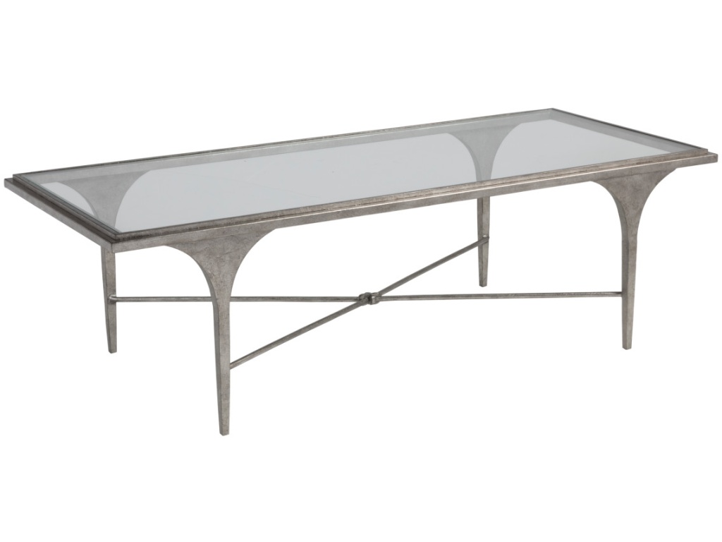 Porto Silver Rectangular Cocktail Table - main image