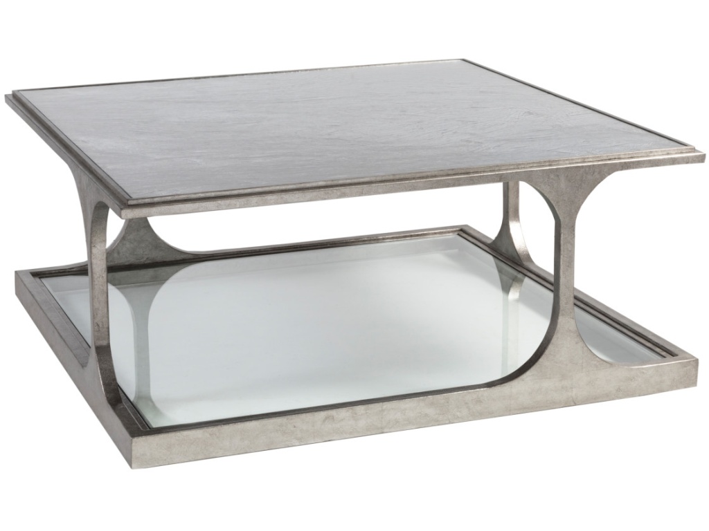 Bond Street Silver Square Cocktail Table - main image