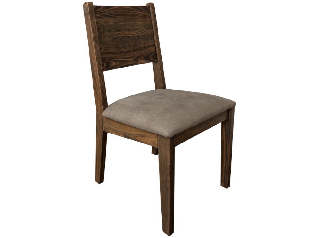 Upholstered Seat Wooden Chair - image 7