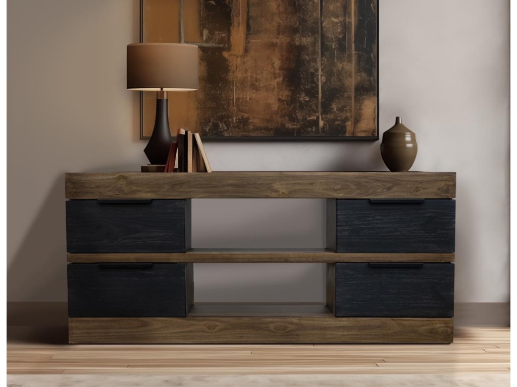 4 Drawer TV Stand - image 1