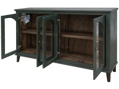4 Glass Doors Console - Alternative View