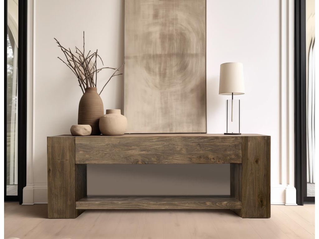 Solid Wood Console - image 1