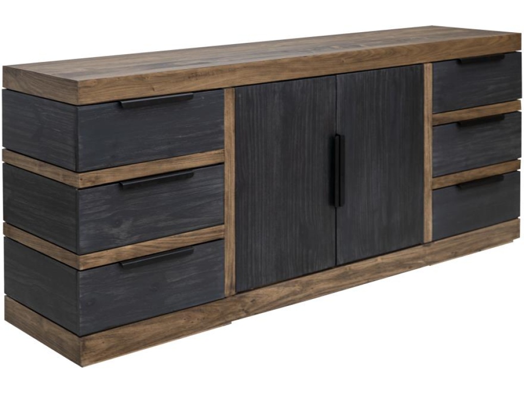6 Drawer 2 Doors Console - main image
