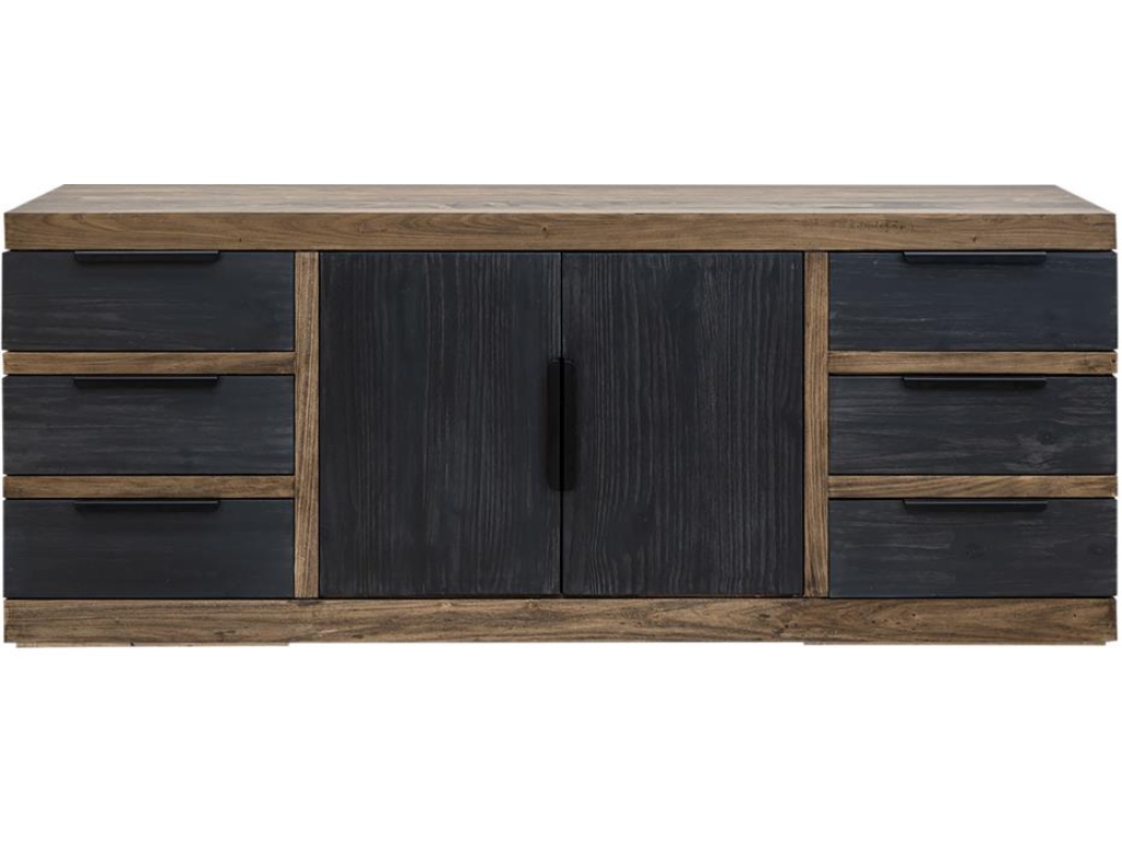 6 Drawer 2 Doors Console - image 1