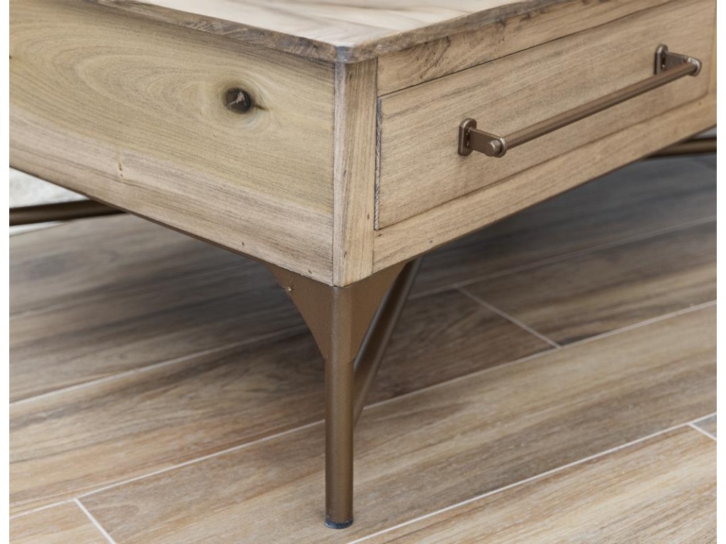 Metal Base Cocktail Table - image 2