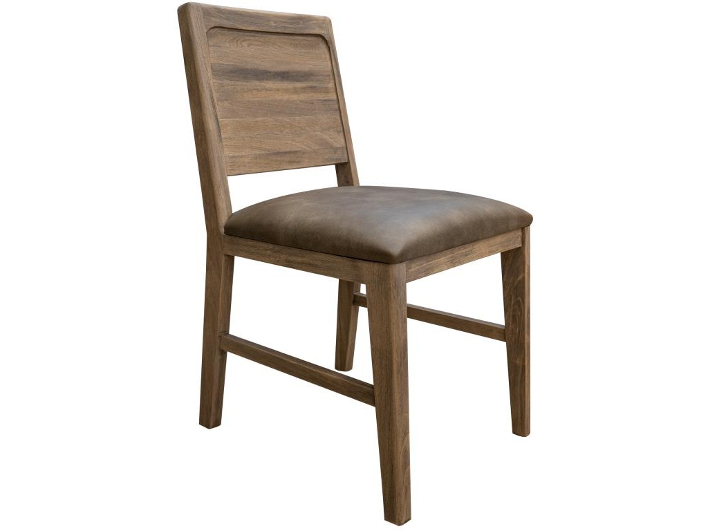 Upholstered Seat Wooden Chair - main image