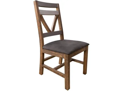 Upholstered Seat Wooden Chair