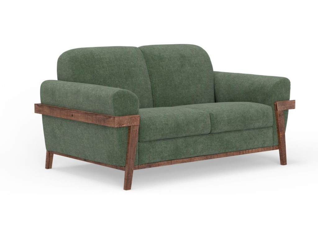 Wooden Frame & Base, Loveseat - main image