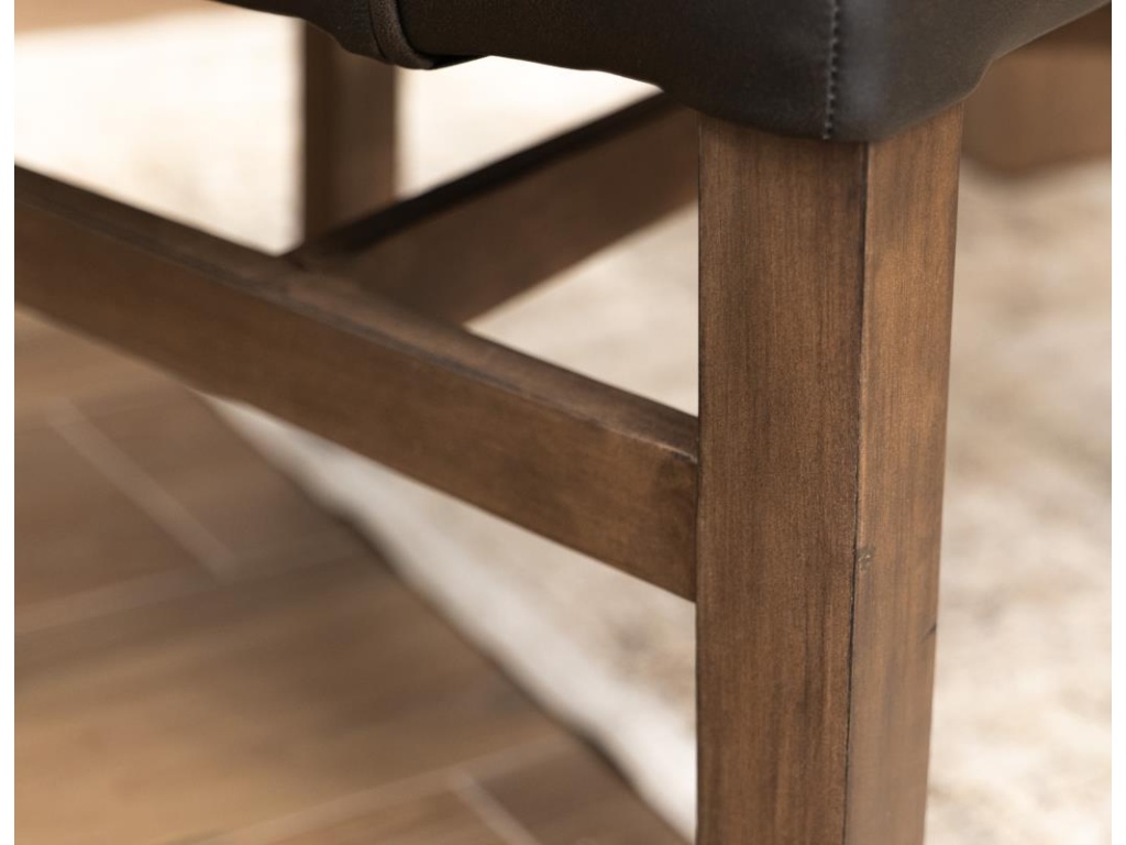 Tufted Backrest Upholstered Chair - image 4