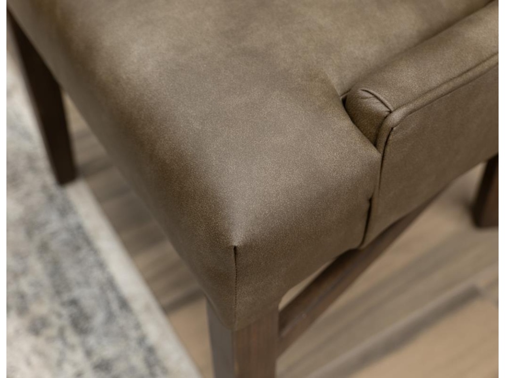 Tufted Backrest Upholstered Chair - image 4