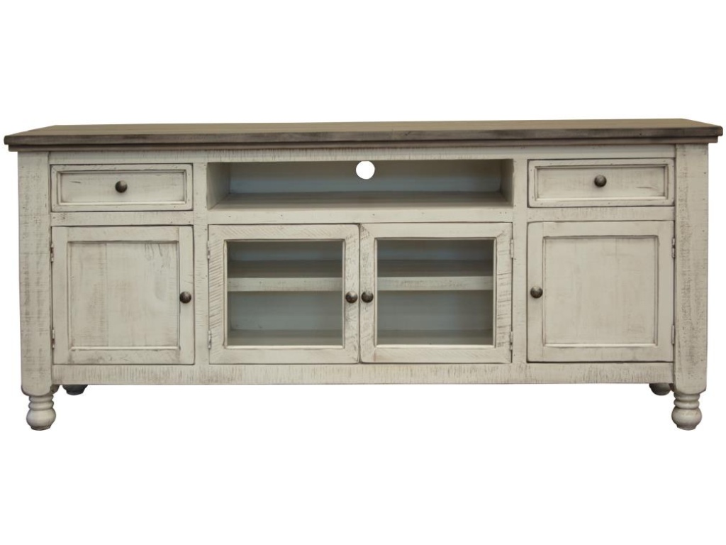 2 Drawer 4 Doors 80" TV Stand - image 7