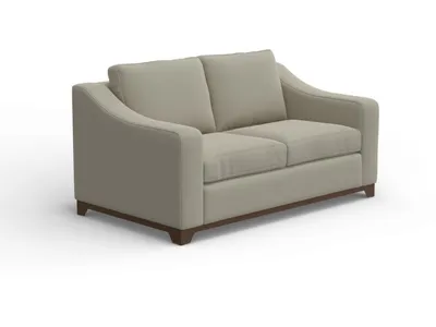 Wooden Frame & Base, Loveseat