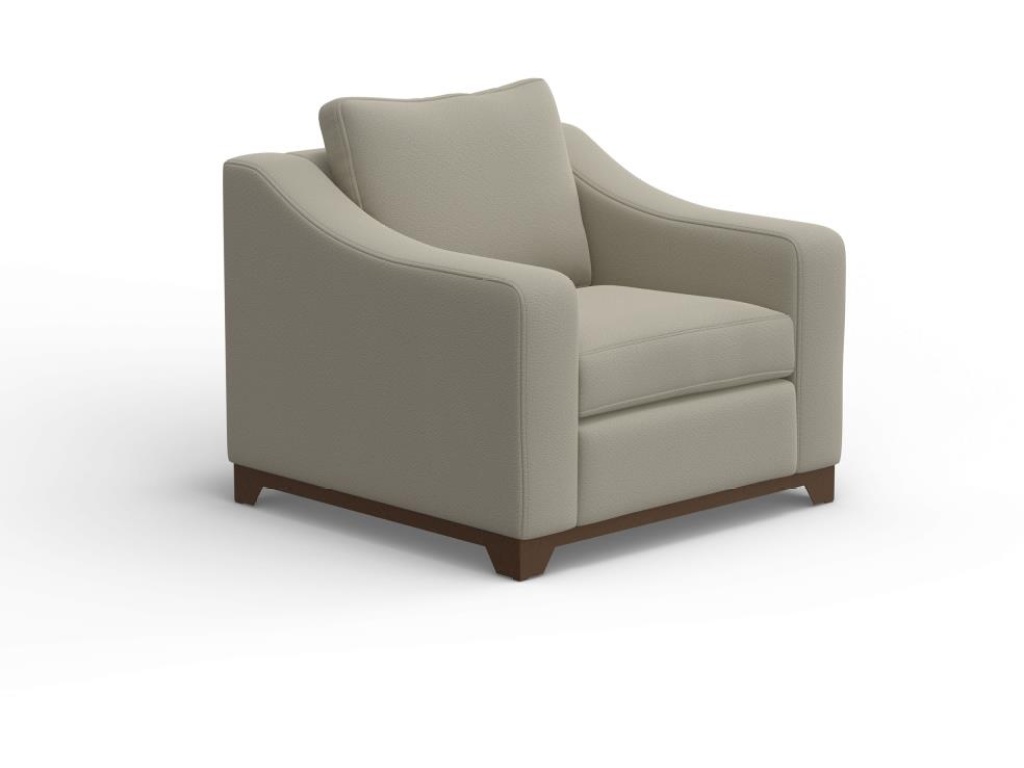 Wooden Frame & Base, Armchair - main image