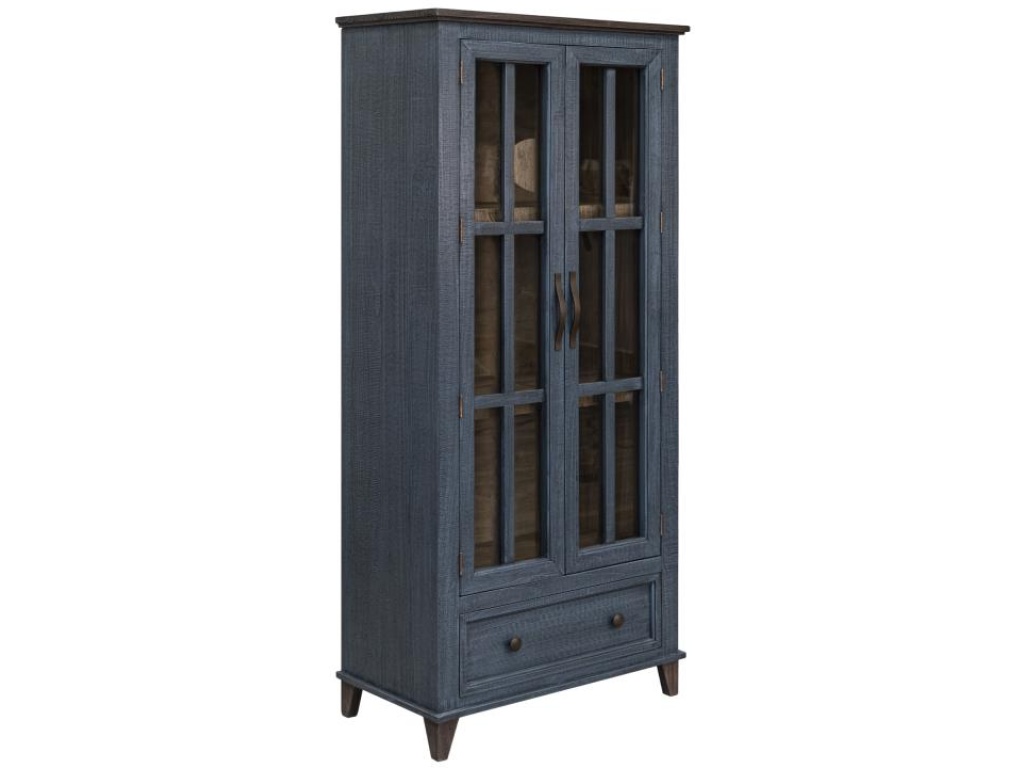 1 Drawer 2 Glass Doors Cabinet - main image