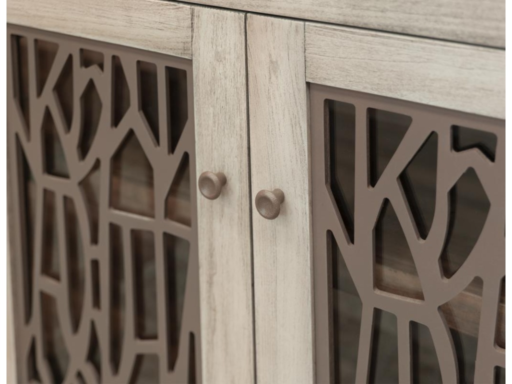 4 Glass Door Console - image 2