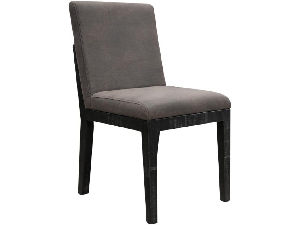 Upholstered Faux Leather Chair - main image