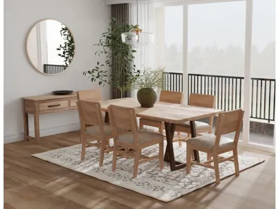 Upholstered Seat Wooden Chair