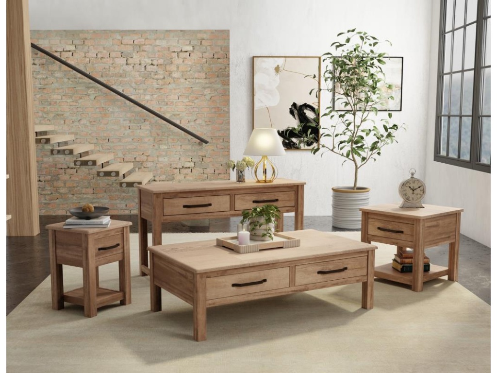 1 Drawer End Table - image 1