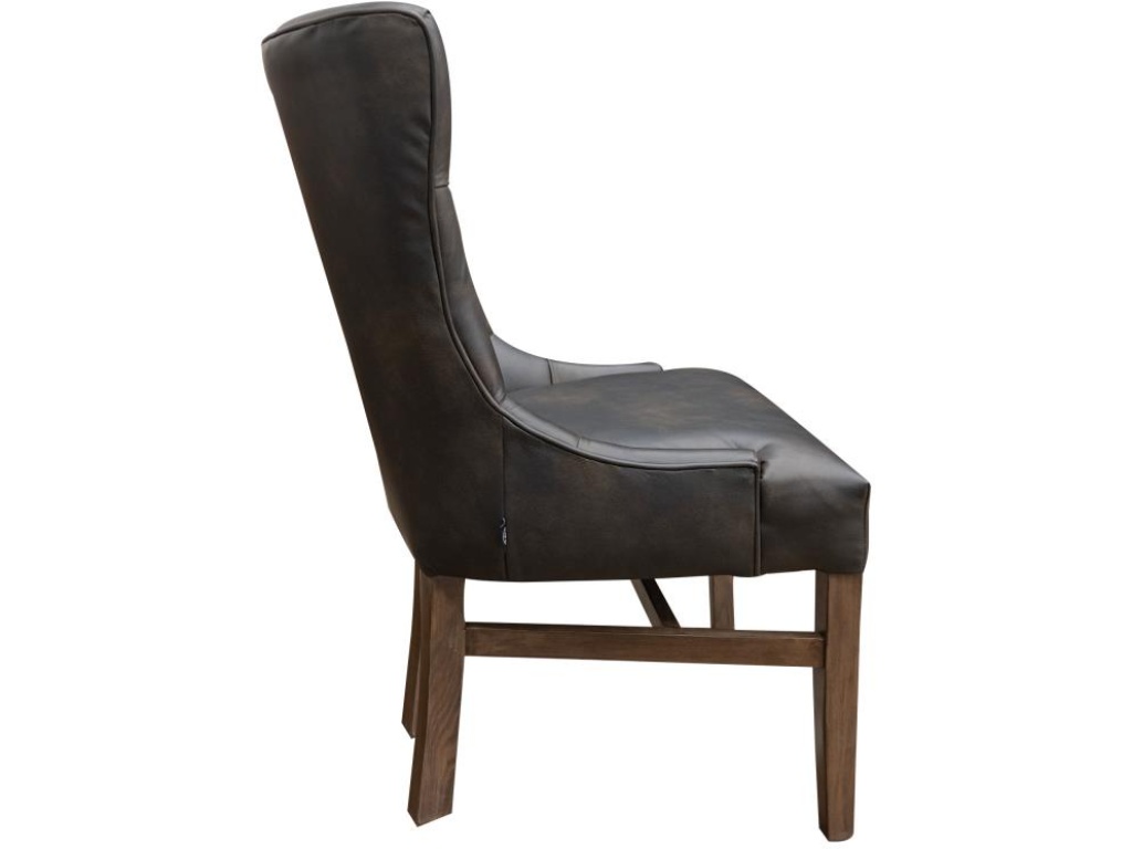 Tufted Backrest Upholstered Chair - image 3